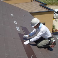 京丹後市　金属屋根　太陽光発電