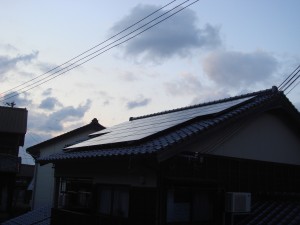 太陽光発電ｼｽﾃﾑ　京都丹後